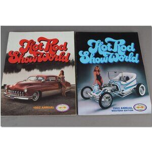 2 Hot Rod Show World magazines from 1982